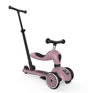 Πατίνι 2 σε 1 Highwaykick 1 Push and Go (wildberry)